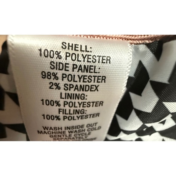 Kim Rogers Everyday Quilted Puffer Jacket Vest Size M Maeve Pink Preppy NWT - Picture 7 of 7